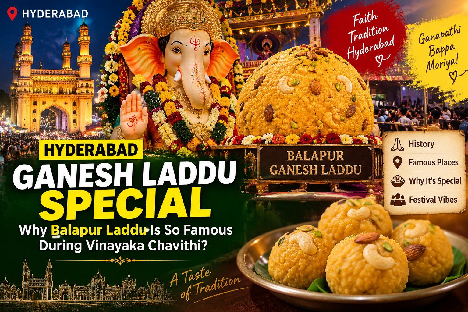 Hyderabad Ganesh Laddu Special: Why Balapur Laddu Is So Famous During Vinayaka Chavithi