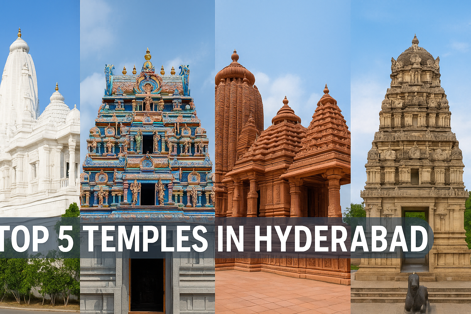 Top 5 Must-Visit Temples in Hyderabad