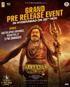 akhanda 2 pre release event