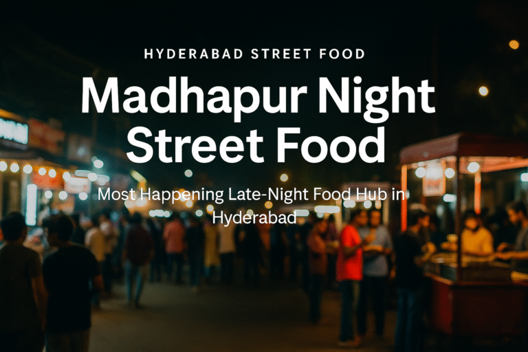 Madhapur Hitech city Night Street Food