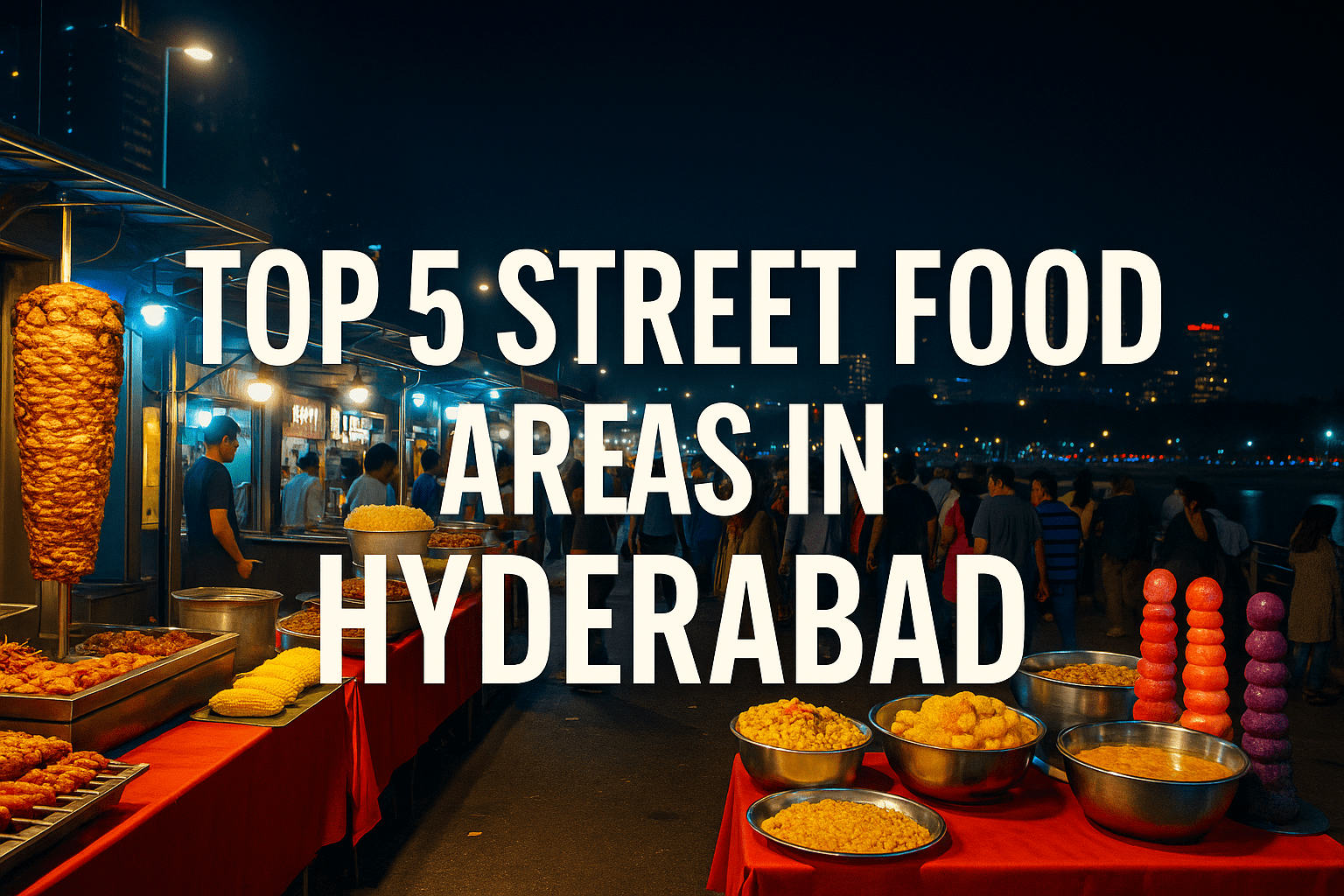 Top 5 Street Food Areas in Hyderabad