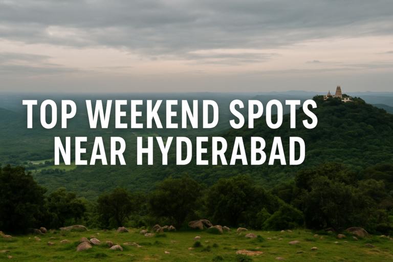 top weekend spots near hyderabad