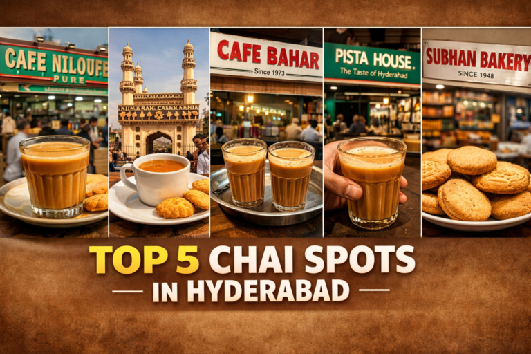 top five best chai spots in hyderabad