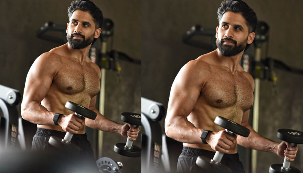 naga chaitanya six packs