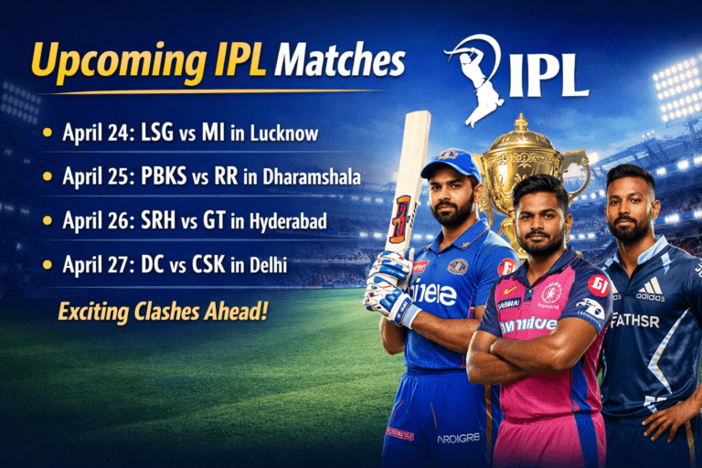 upcoming ipl matches