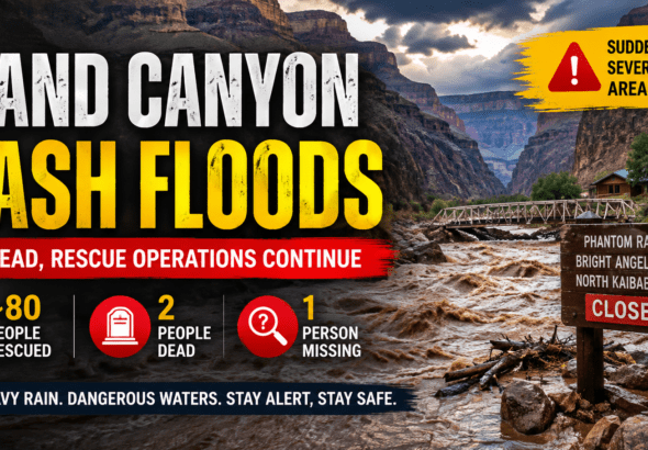 grand canyon flash floods