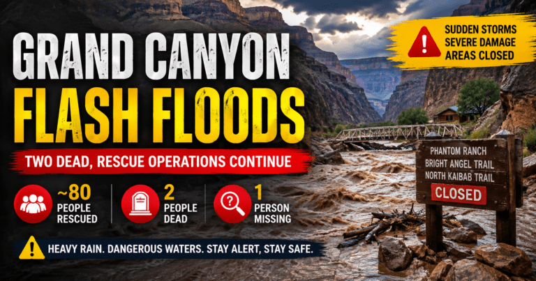 grand canyon flash floods